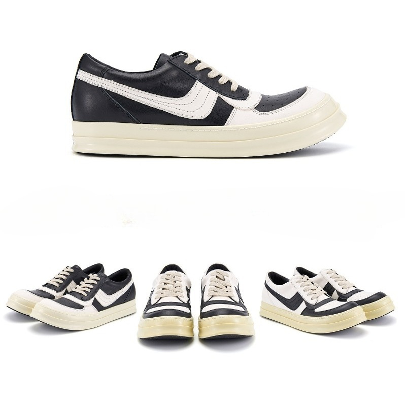Men'S Shoes Black And White - for ROG RO Large Hook Low-Top