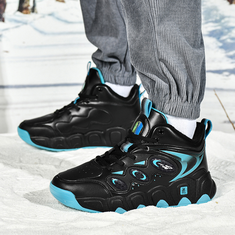 Men'S Shoes Hiking - Winter Men's Cotton Boots Warm Men's