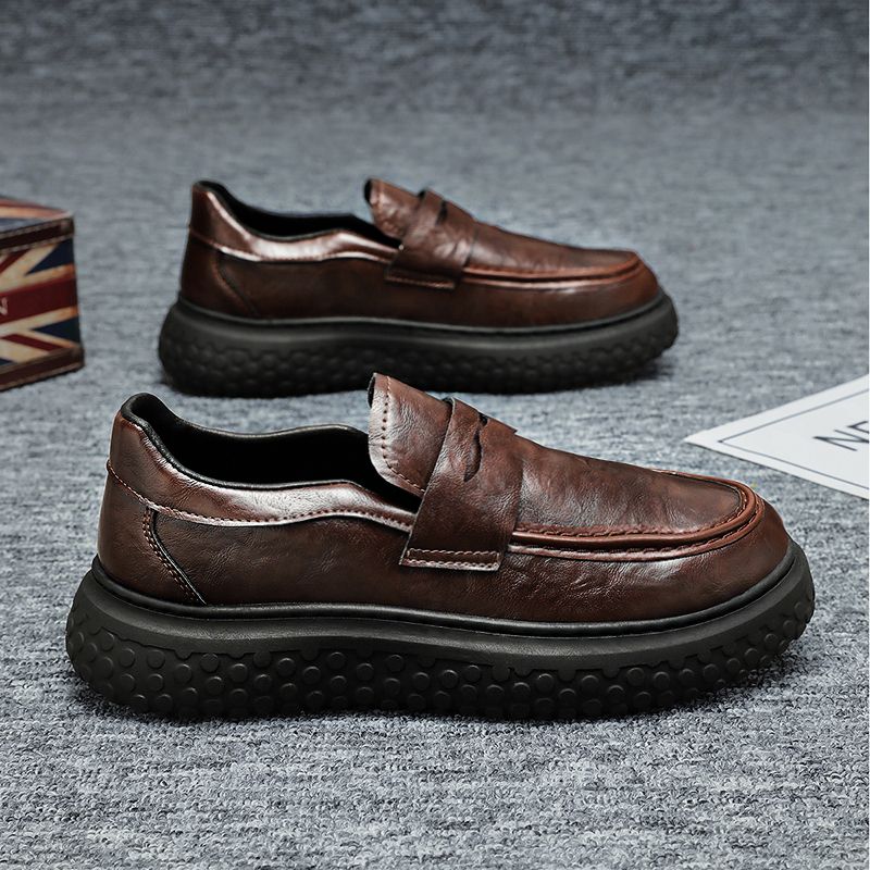 2026 New Men's Loafers Soft Le - огляд і ціна Men'S Shoes Business Casual