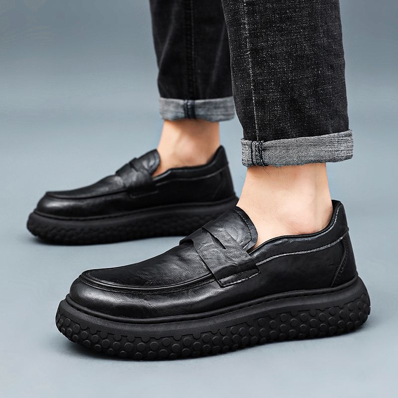 2026 New Men's Loafers Soft Le - огляд і ціна Men'S Shoes Business Casual