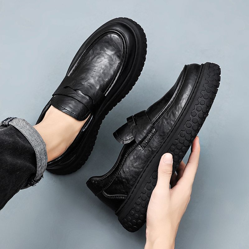 2026 New Men's Loafers Soft Le - огляд і ціна Men'S Shoes Business Casual