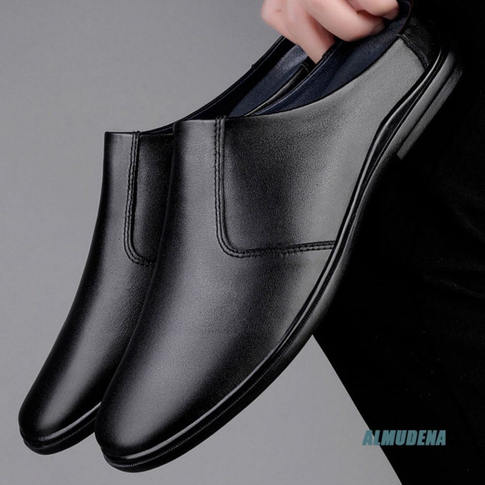Minimalist Men Business Half S - огляд і ціна Men'S Shoes Black And White