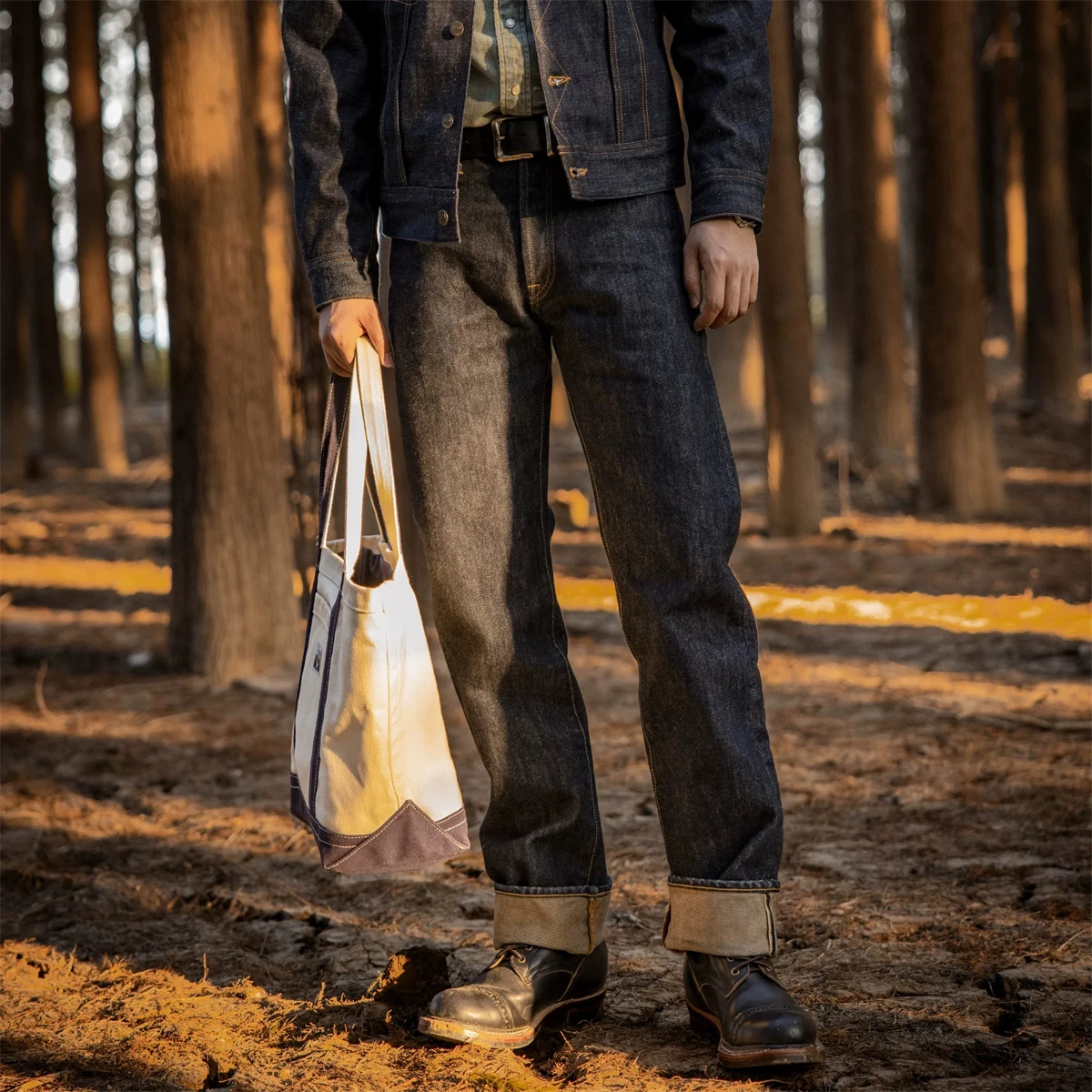 Red Tornado NOIR 21oz Selvedge - огляд і ціна Levis Jeans 501