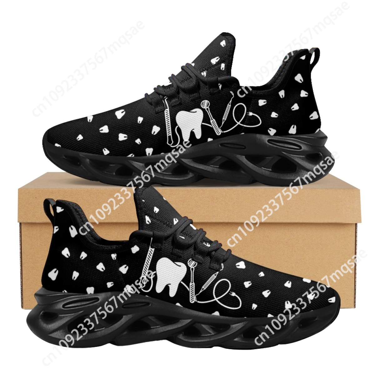 Black and White Teeth Medical  - огляд і ціна Men'S Shoes Black And White