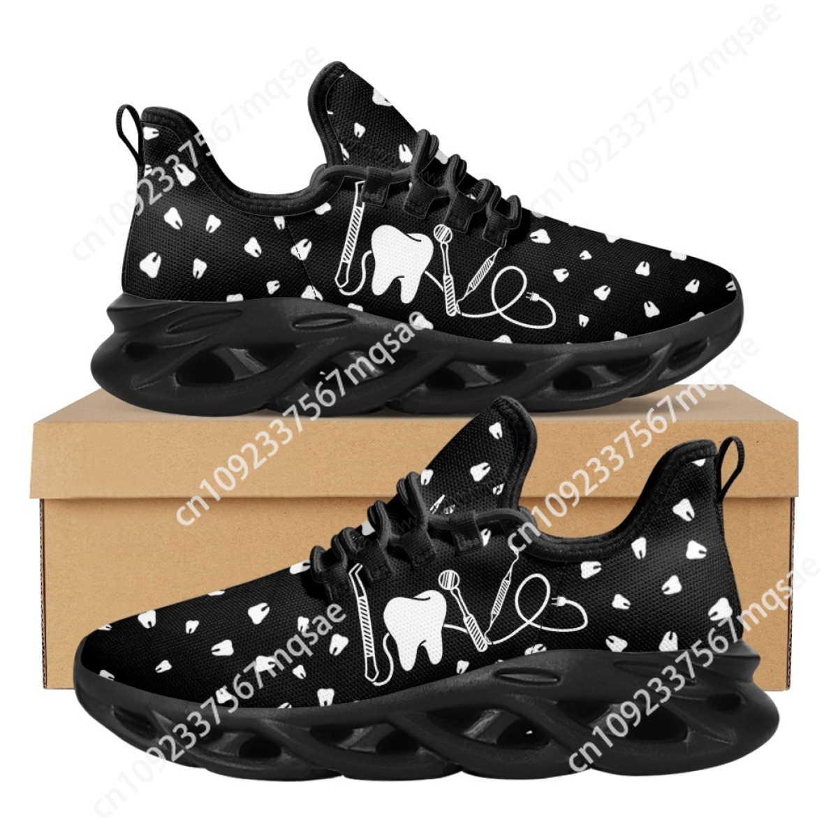 Black and White Teeth Medical  - огляд і ціна Men'S Shoes Black And White