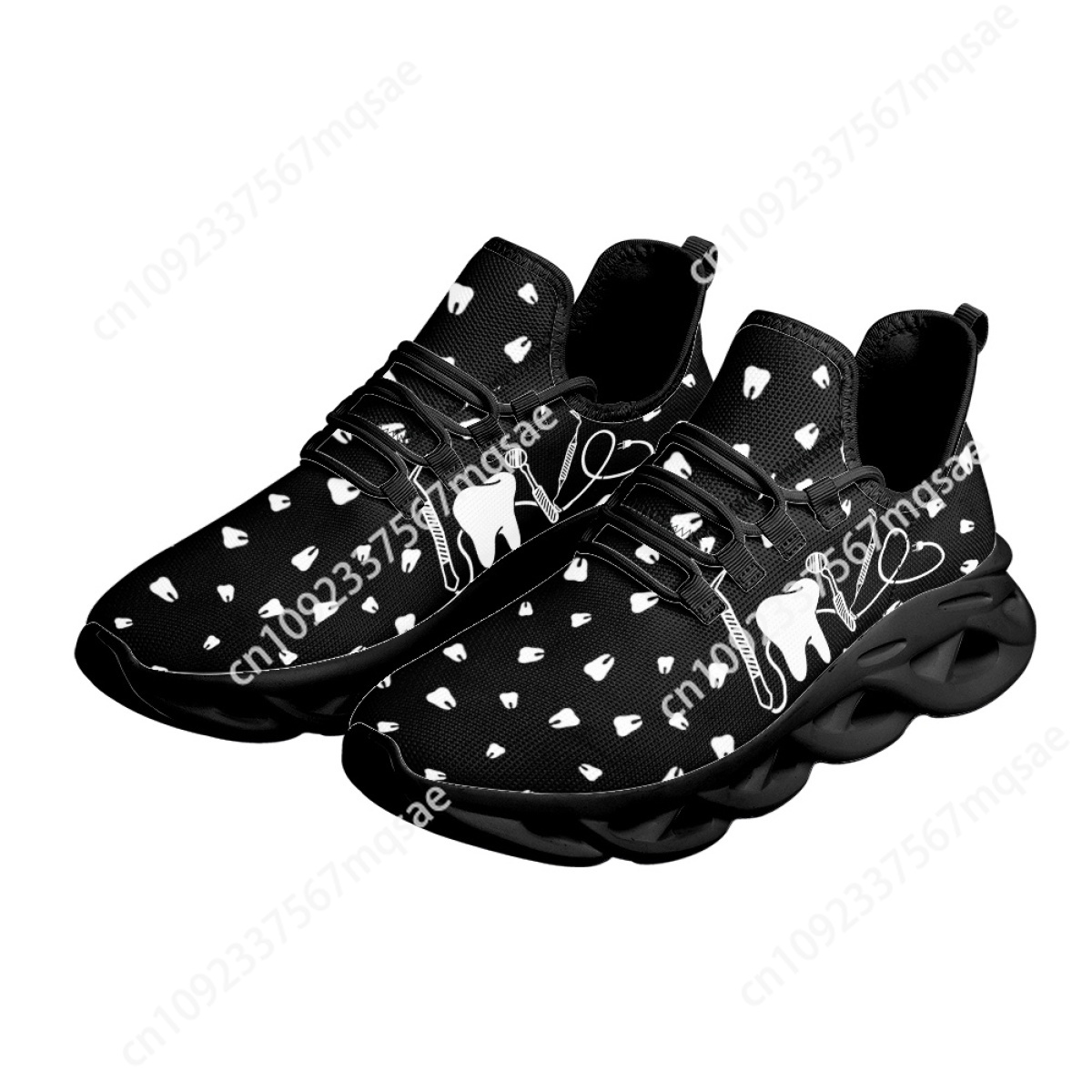 Black and White Teeth Medical  - огляд і ціна Men'S Shoes Black And White