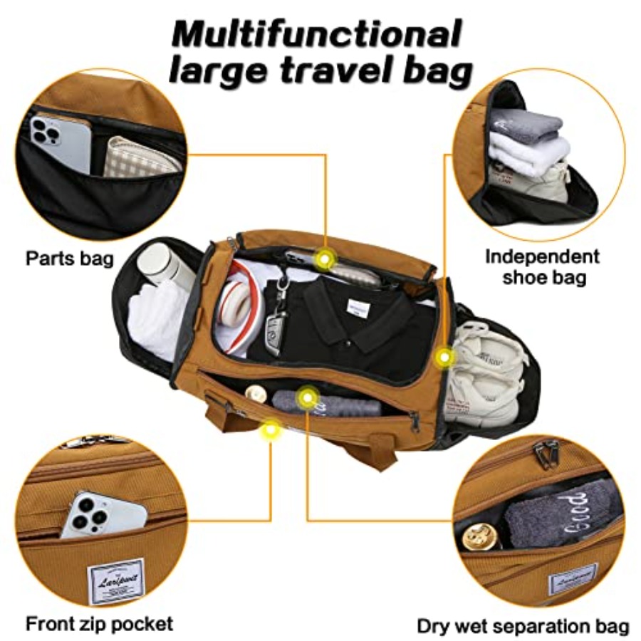 Travel Duffle Bag for men 40L  - огляд і ціна Men Shoes Men