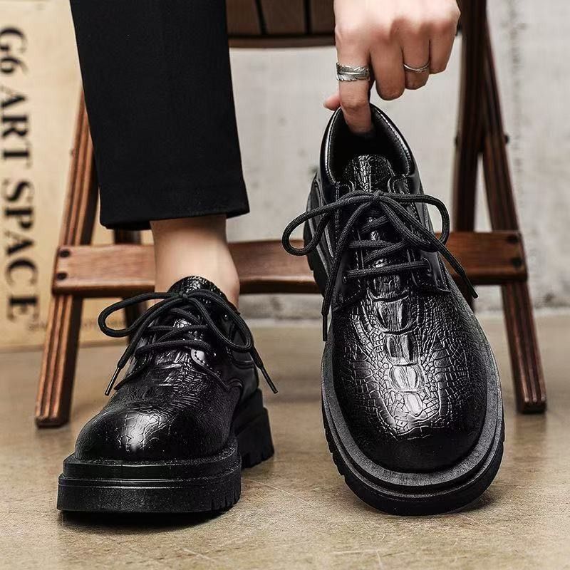 Men's British Style Loafers He - огляд і ціна Men'S Shoes Business Casual