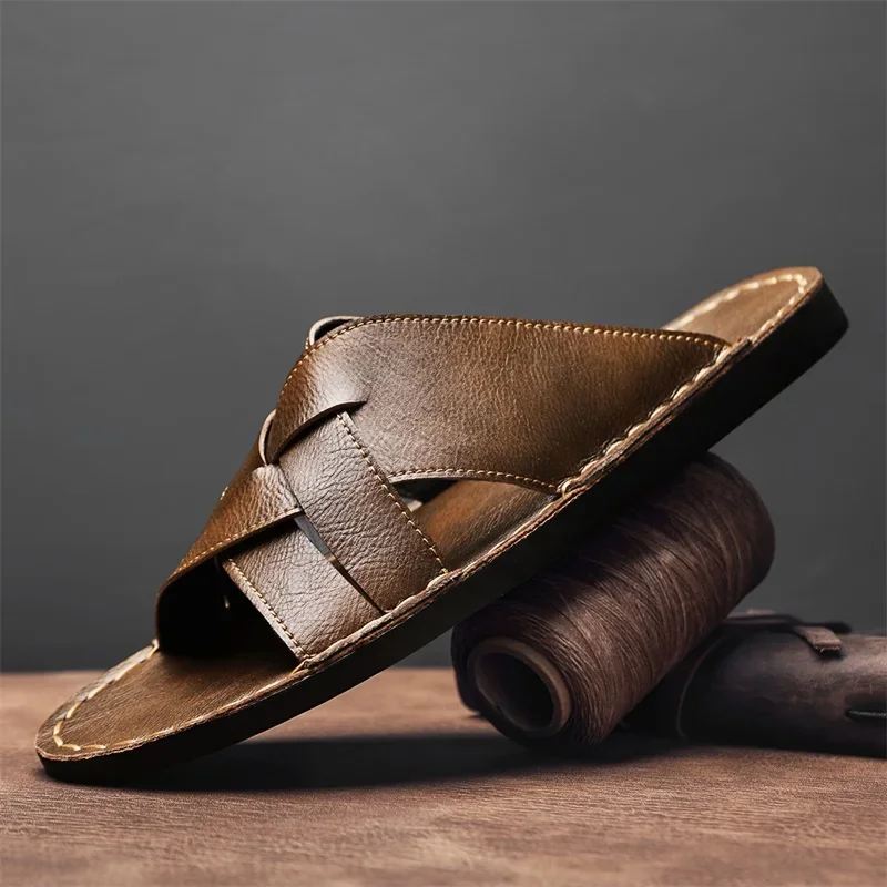 Genuine Leather Men Casual San - огляд і ціна Men'S Shoes Hey Dude