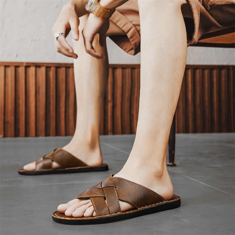 Genuine Leather Men Casual San - огляд і ціна Men'S Shoes Hey Dude