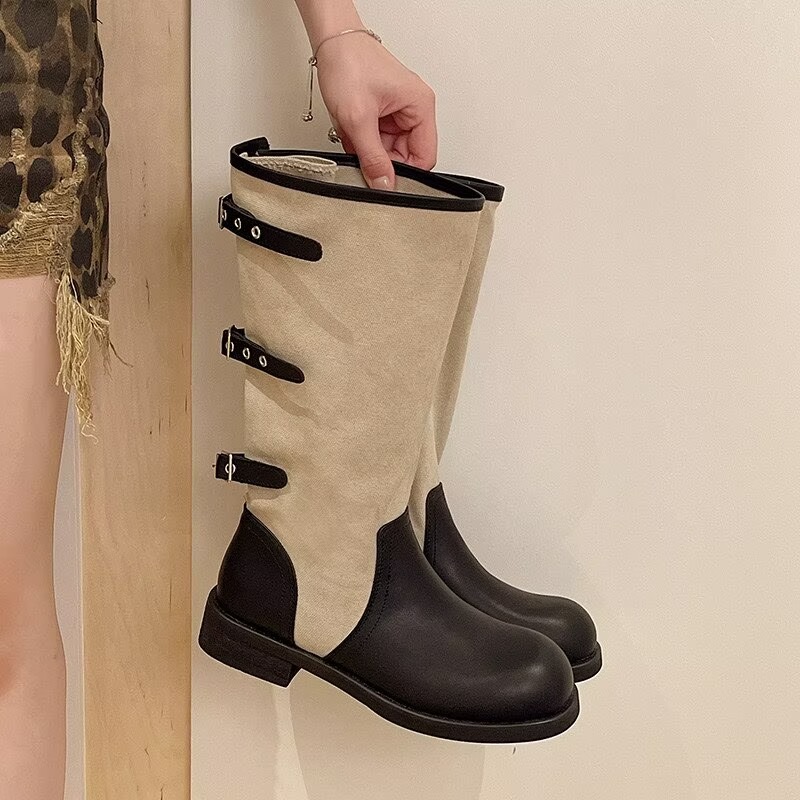 Vintage Spliced Block Heel Sho - огляд і ціна Men Shoes H&M
