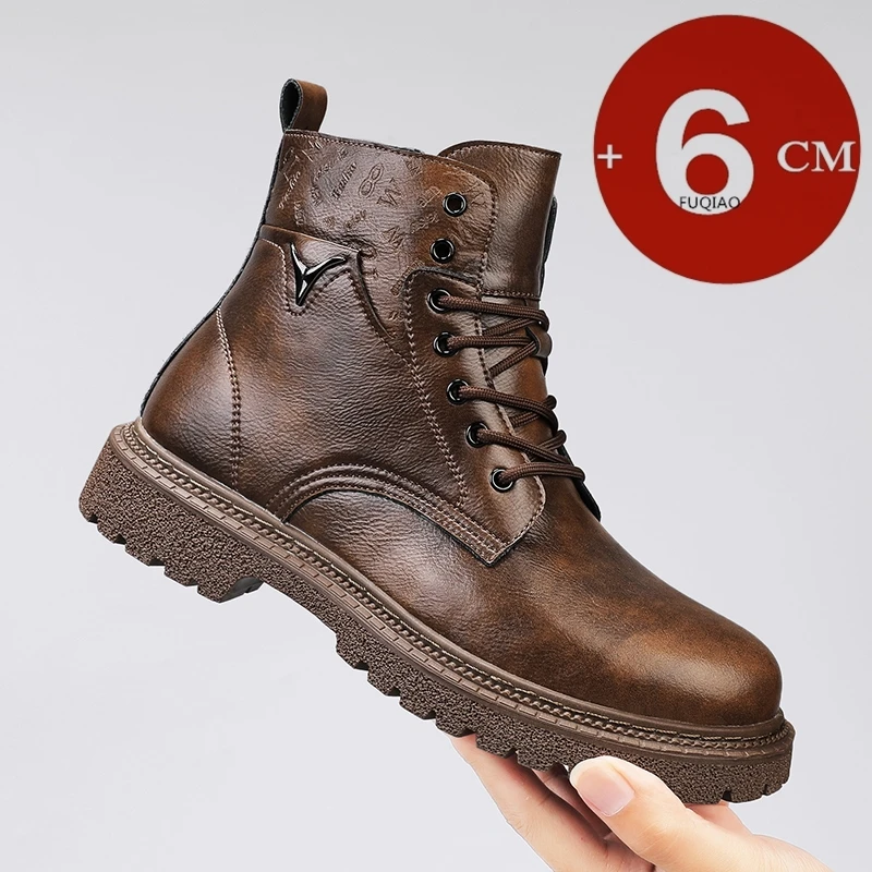 6cm Invisible Height Increasin - огляд і ціна Men'S Shoes Zipper