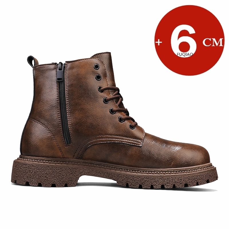 6cm Invisible Height Increasin - огляд і ціна Men'S Shoes Zipper
