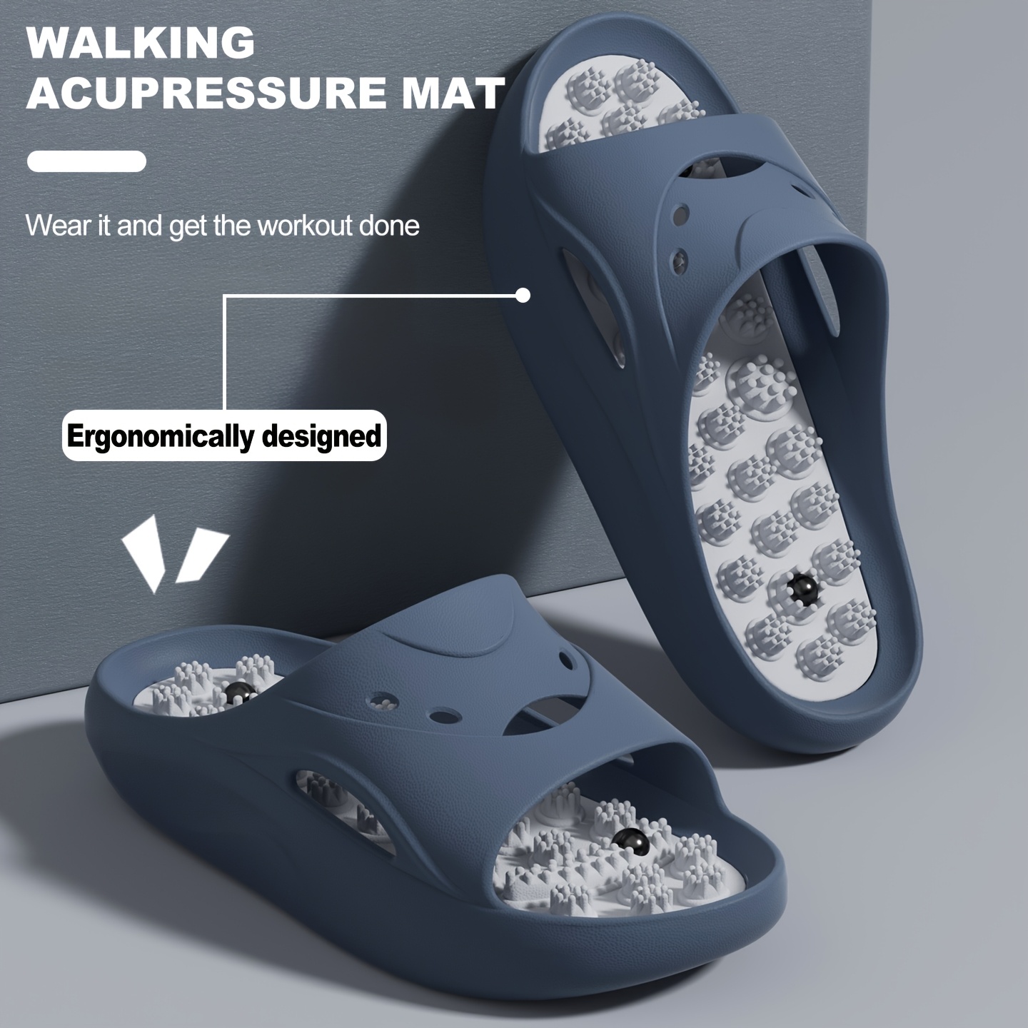Women Men EVA Massage Slippers - огляд і ціна Men Shoes Style