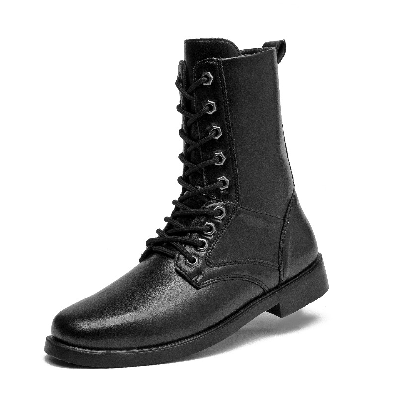 High-top Leather Boots Outdoor - огляд і ціна Men'S Shoes Hiking