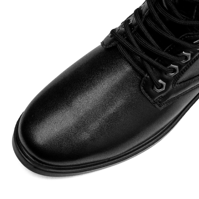 High-top Leather Boots Outdoor - огляд і ціна Men'S Shoes Hiking