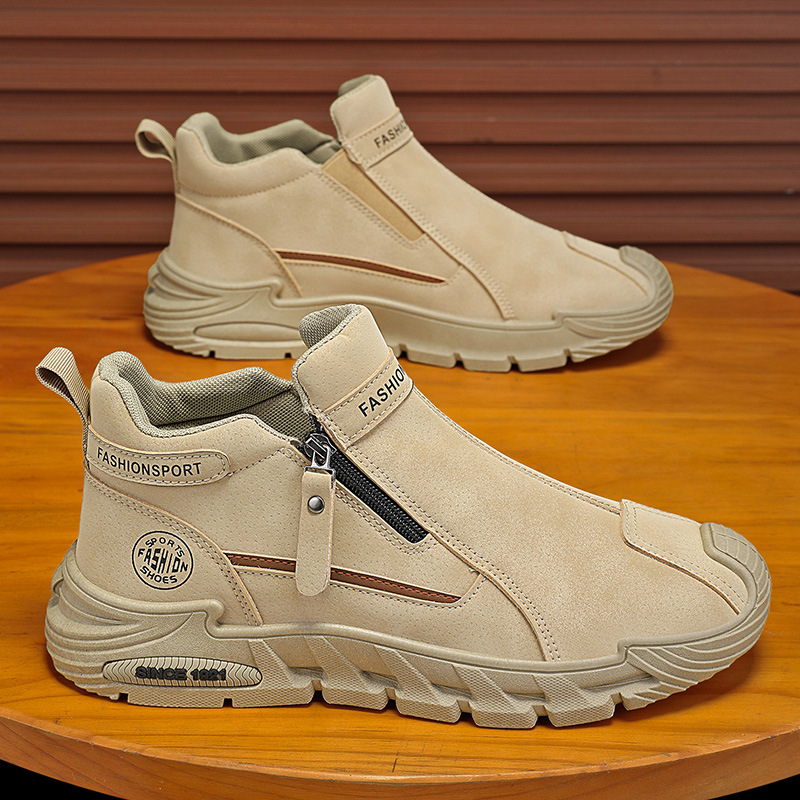 Men's Casual Zipper Closed Sho - огляд і ціна Men'S Shoes Zipper