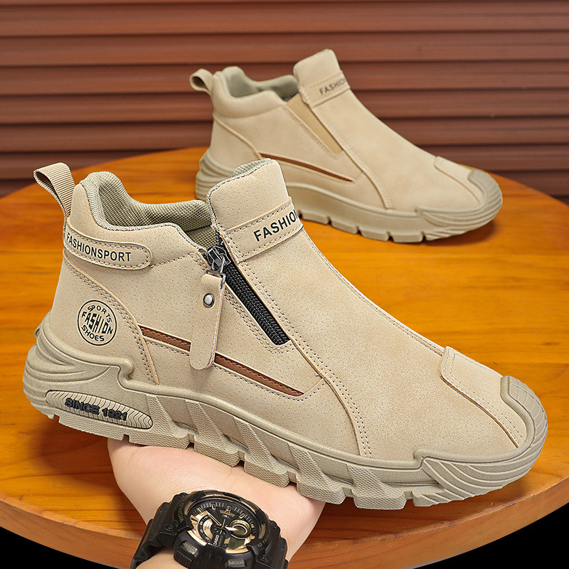Men's Casual Zipper Closed Sho - огляд і ціна Men'S Shoes Zipper