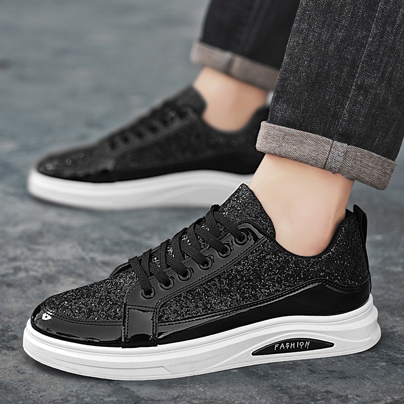 Gold Men's Sneakers 2025 New L - огляд і ціна Men'S Shoes Size 43 In Us