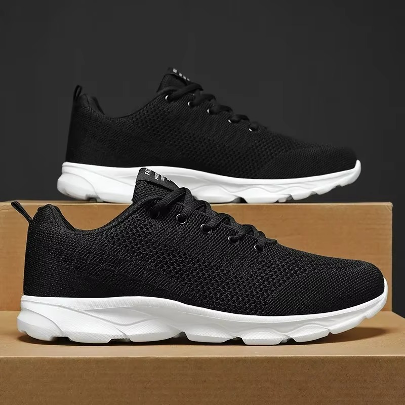 Mens Shoes Breathable Casual S - огляд і ціна Men'S Shoes Black And White