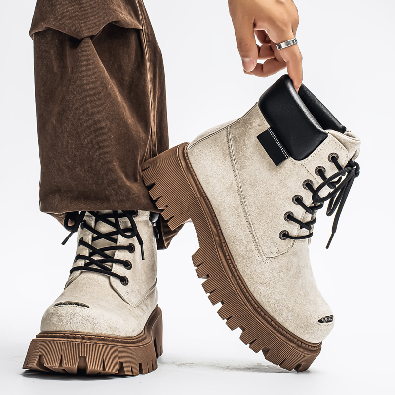 Classic High Top Boots Outdoor - огляд і ціна Men'S Shoes Business Casual