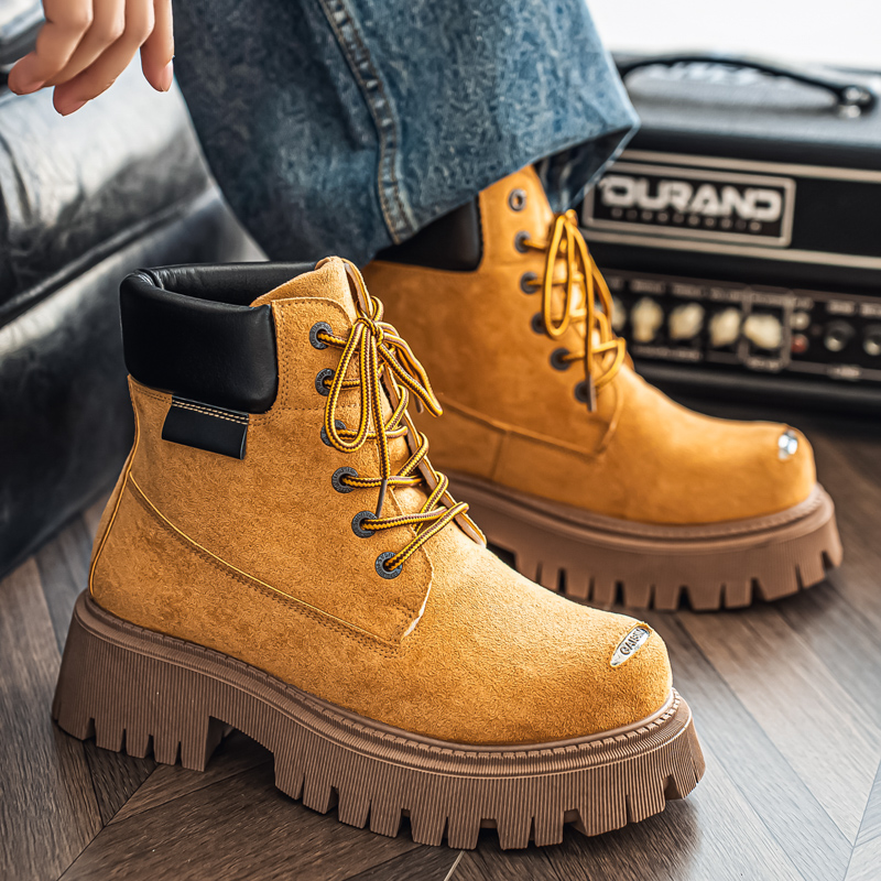 Classic High Top Boots Outdoor - огляд і ціна Men'S Shoes Business Casual
