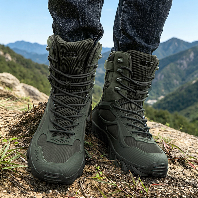 Men Tactical Boot Casual Ultra - огляд і ціна Men'S Shoes Zipper