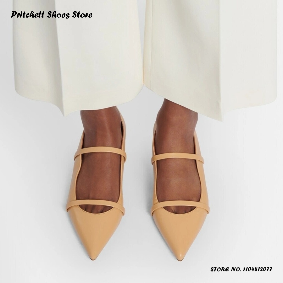 Women's Dual-straps Leather Ba - огляд і ціна Men Shoes Men