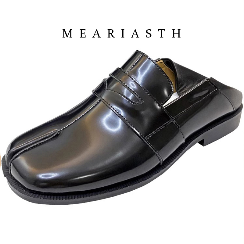 black Tabi Shoes Split Toe Pat - огляд і ціна Men'S Shoes Hey Dude