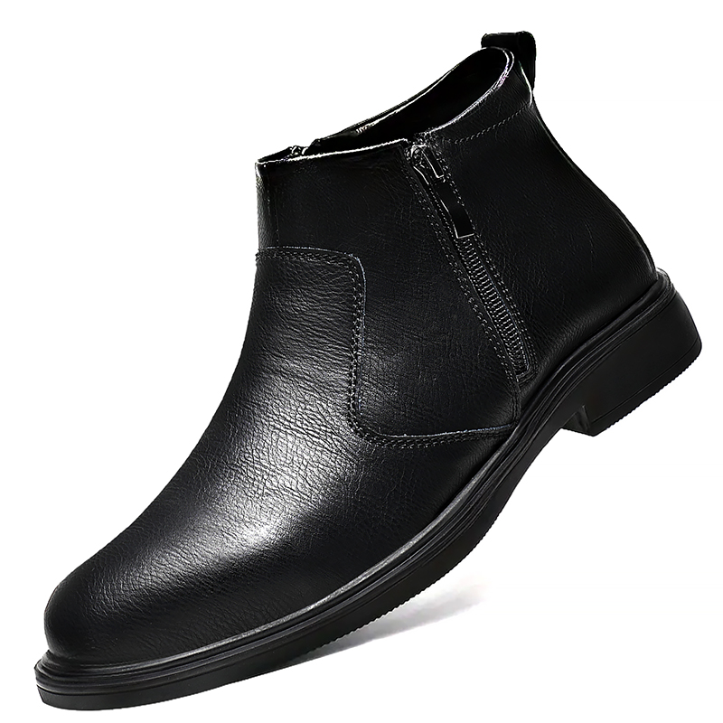 Autumn and Winter New High-Top - огляд і ціна Men'S Shoes Zipper