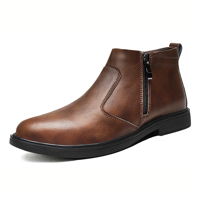 Autumn and Winter New High-Top - огляд і ціна Men'S Shoes Zipper