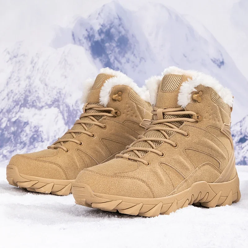 Men Winter Tactical Boots Lace - огляд і ціна Men'S Shoes Hiking