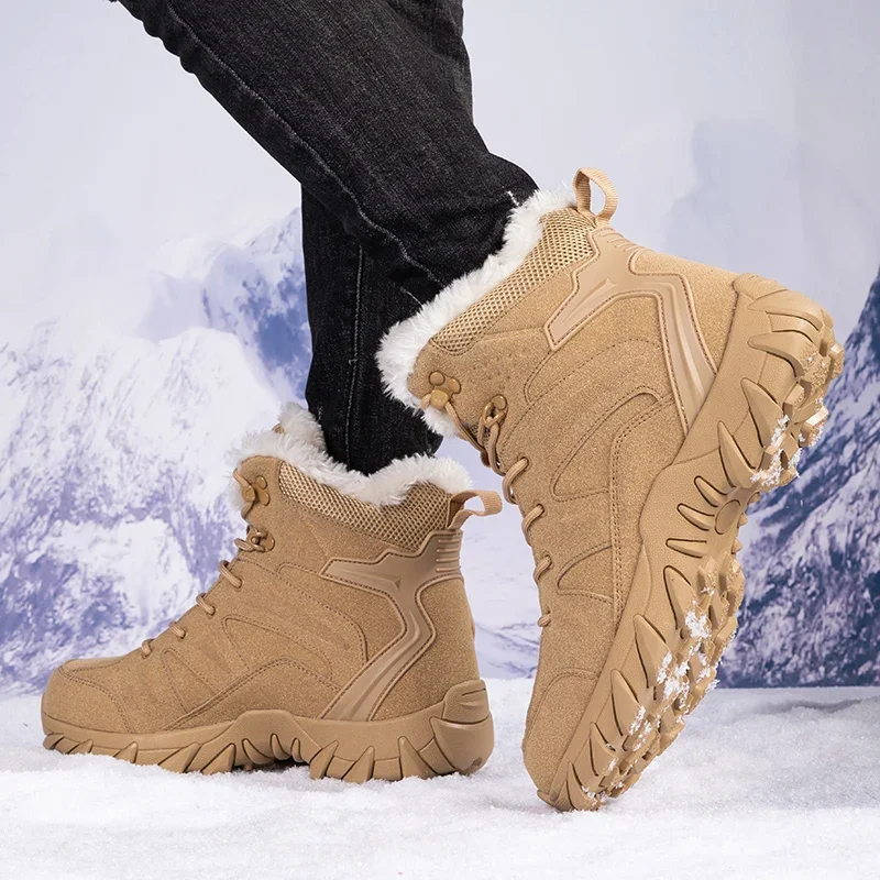 Men Winter Tactical Boots Lace - огляд і ціна Men'S Shoes Hiking