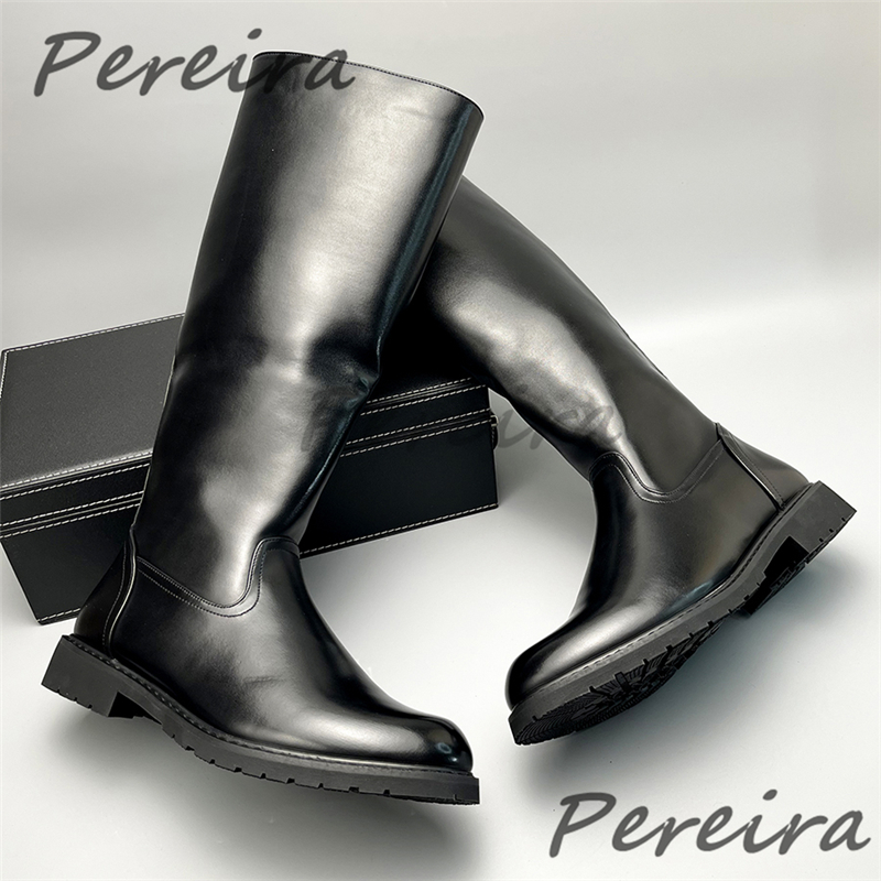 Autumn Winter Warm Men's Knee  - огляд і ціна Men'S Shoes Zipper