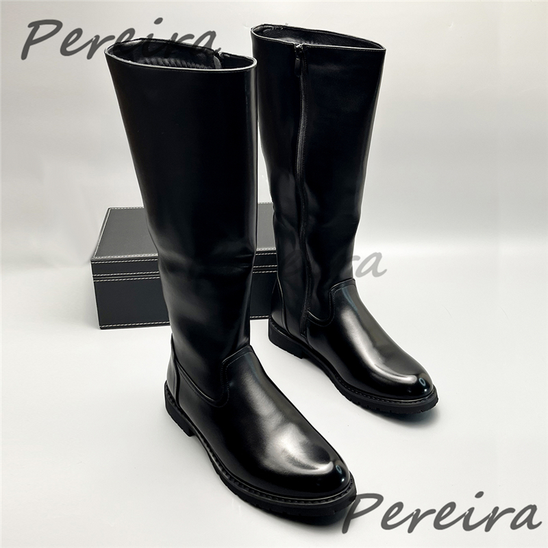 Autumn Winter Warm Men's Knee  - огляд і ціна Men'S Shoes Zipper