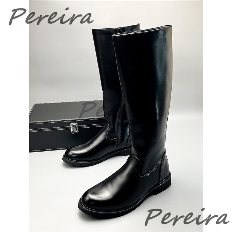 Autumn Winter Warm Men's Knee  - огляд і ціна Men'S Shoes Zipper