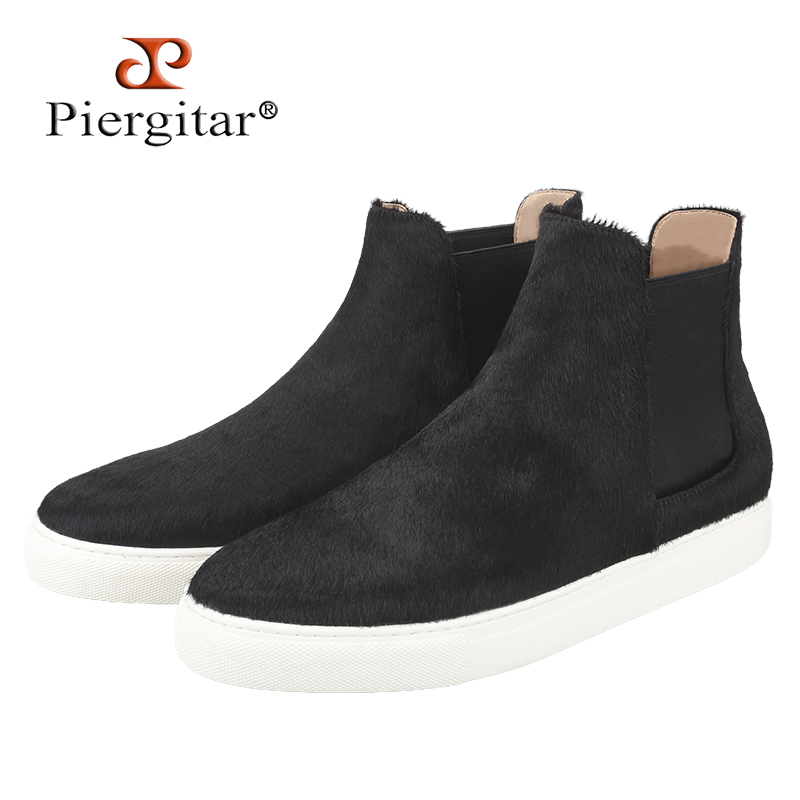 Piergitar Winter Styles Black  - огляд і ціна Men'S Shoes Black And White