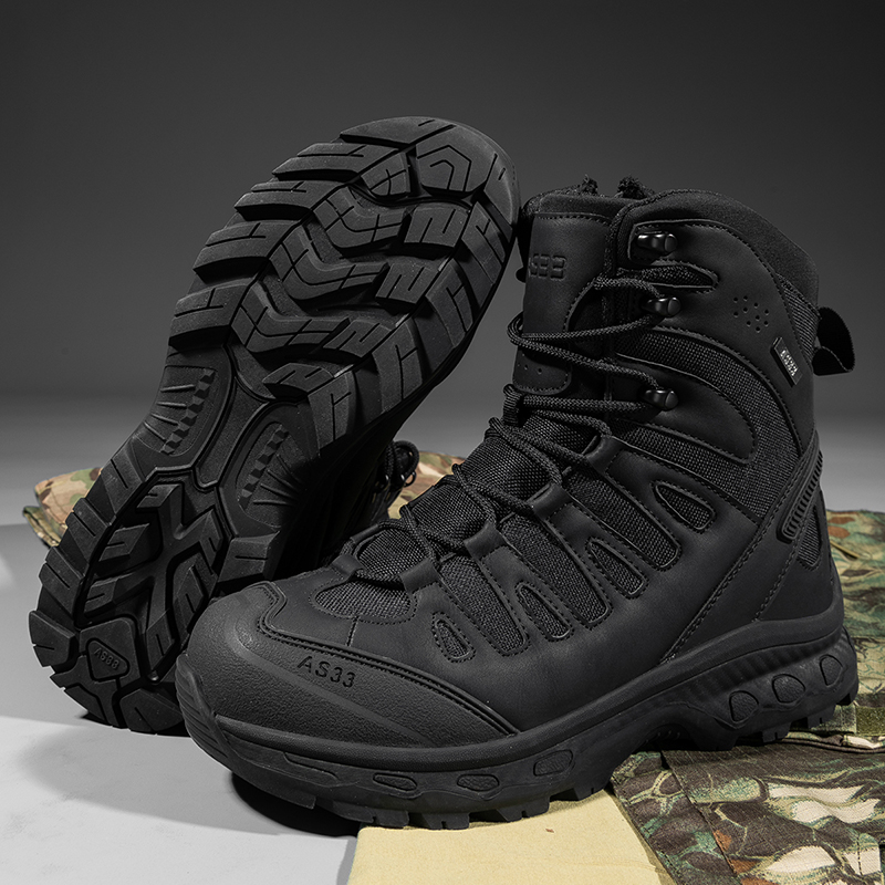 New Men Tactical Boots Militar - огляд і ціна Men'S Shoes Zipper