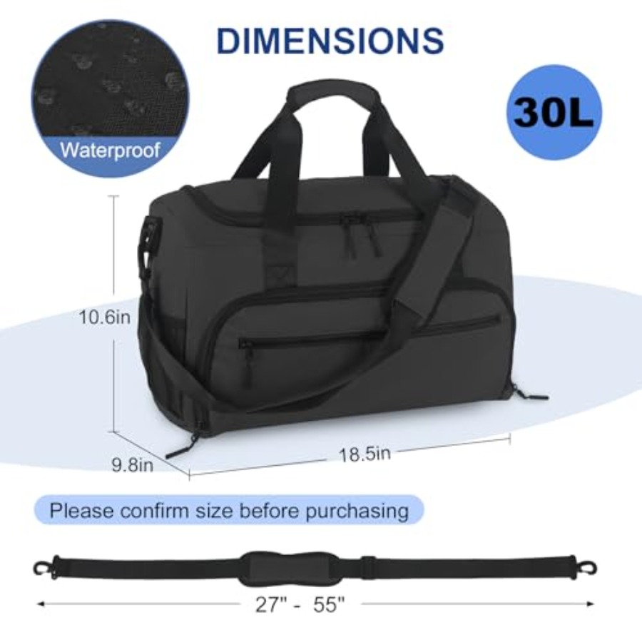 Gym Bag for Men Women, Sports  - огляд і ціна Men Shoes Men