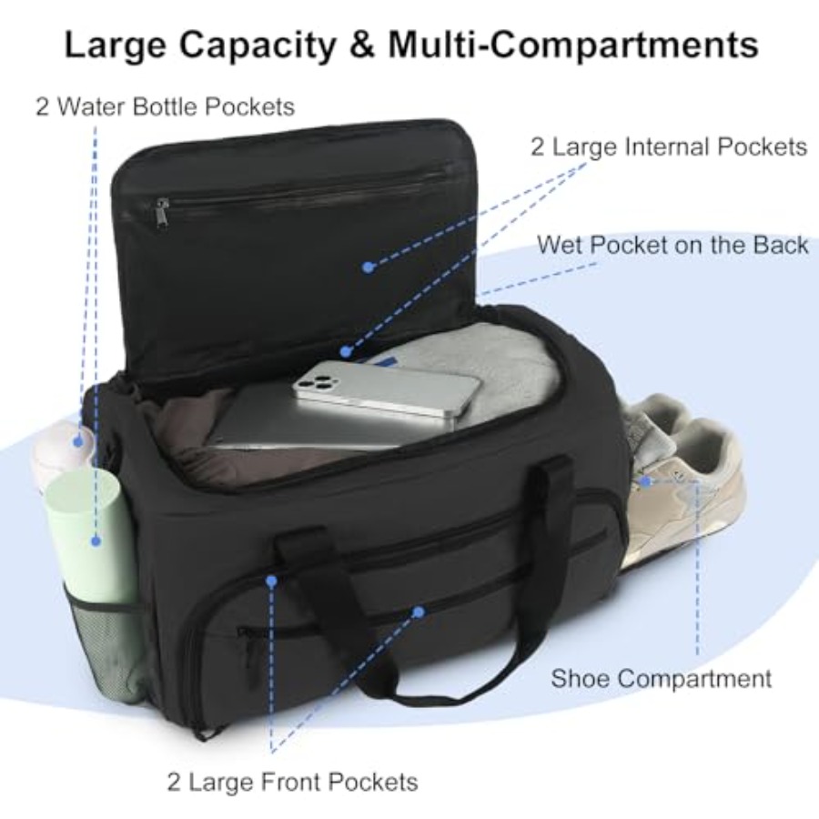 Gym Bag for Men Women, Sports  - огляд і ціна Men Shoes Men