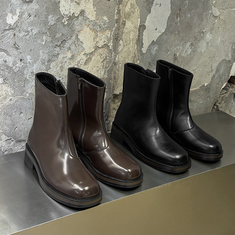 Vintage Mens Boots Luxury Hand - огляд і ціна Men Shoes Elegant