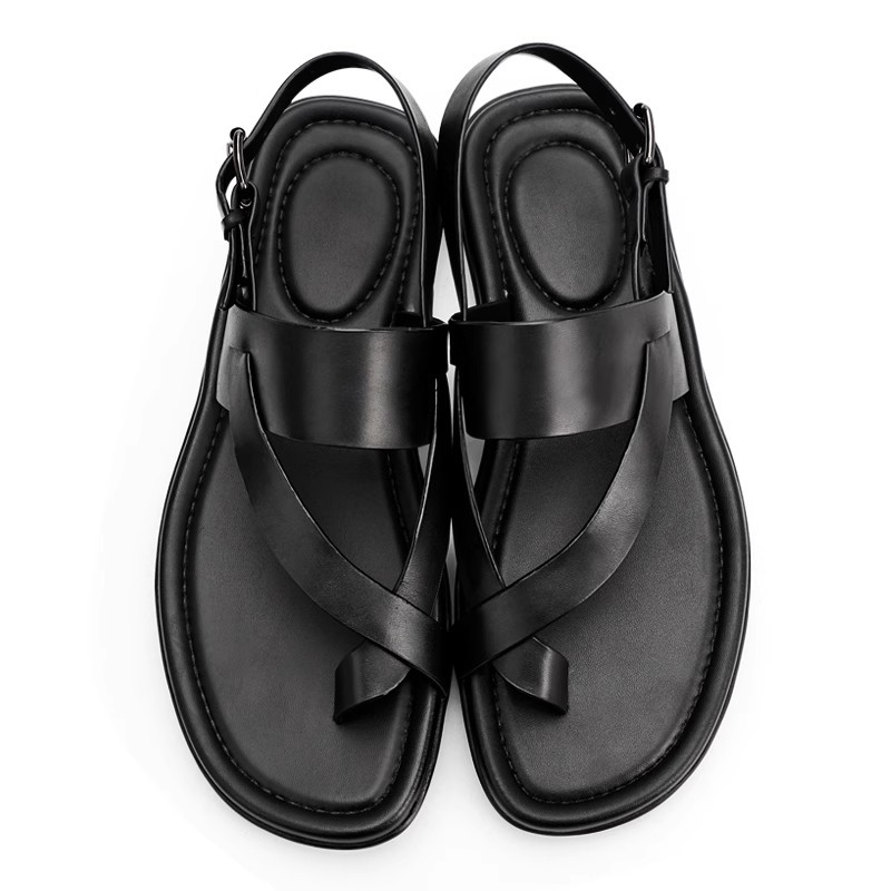 Genuine Leather Mens Sandals L - огляд і ціна Men'S Shoes Size 43 In Us