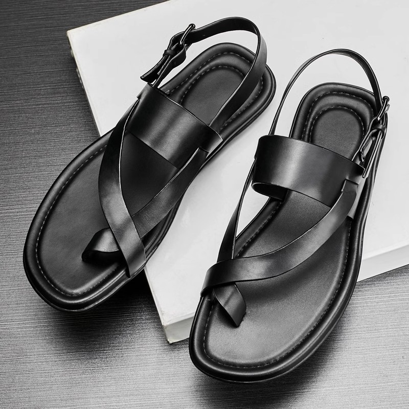 Genuine Leather Mens Sandals L - огляд і ціна Men'S Shoes Size 43 In Us
