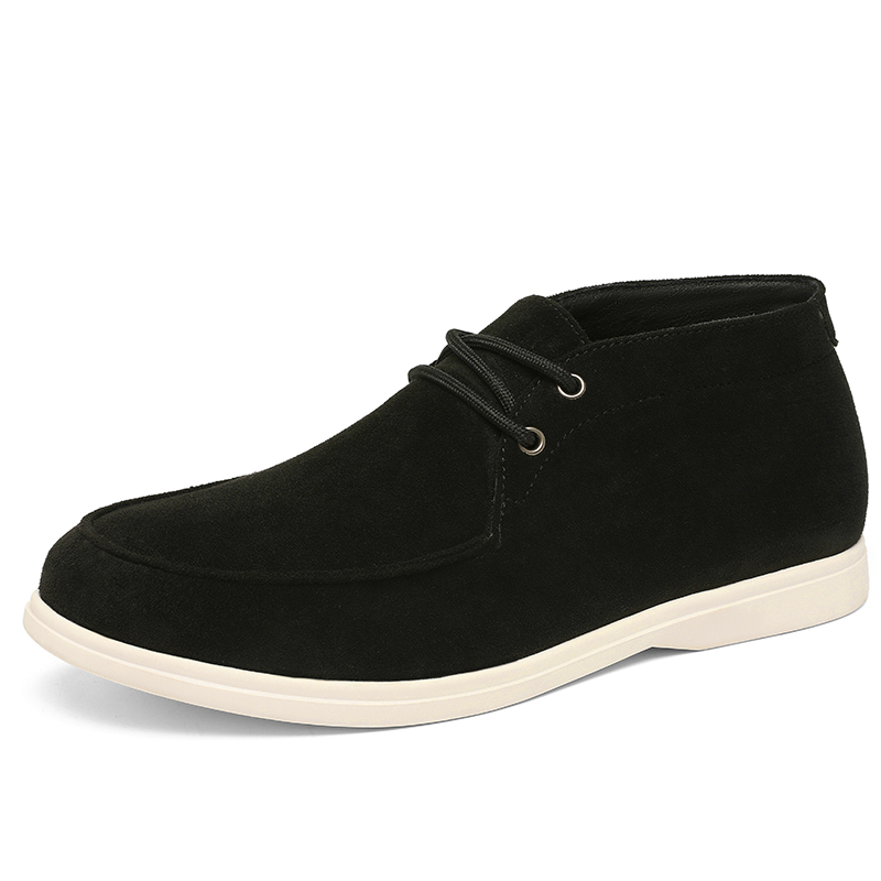 Classic British Style Suede Le - огляд і ціна Men'S Shoes Business Casual