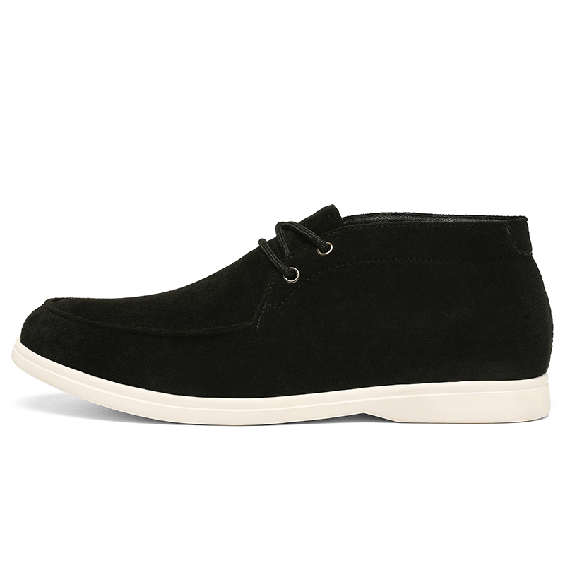 Classic British Style Suede Le - огляд і ціна Men'S Shoes Business Casual