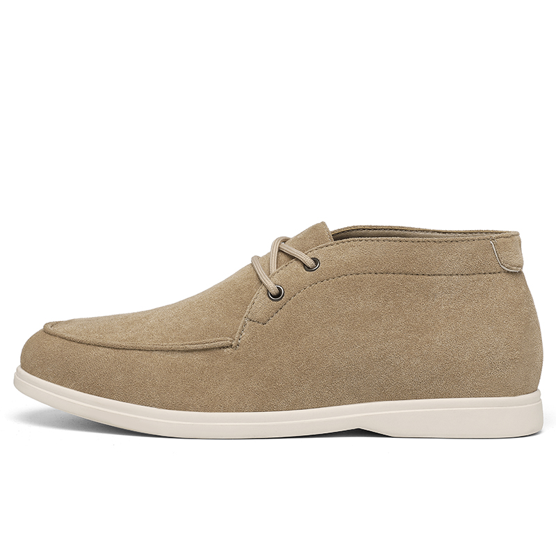 Classic British Style Suede Le - огляд і ціна Men'S Shoes Business Casual