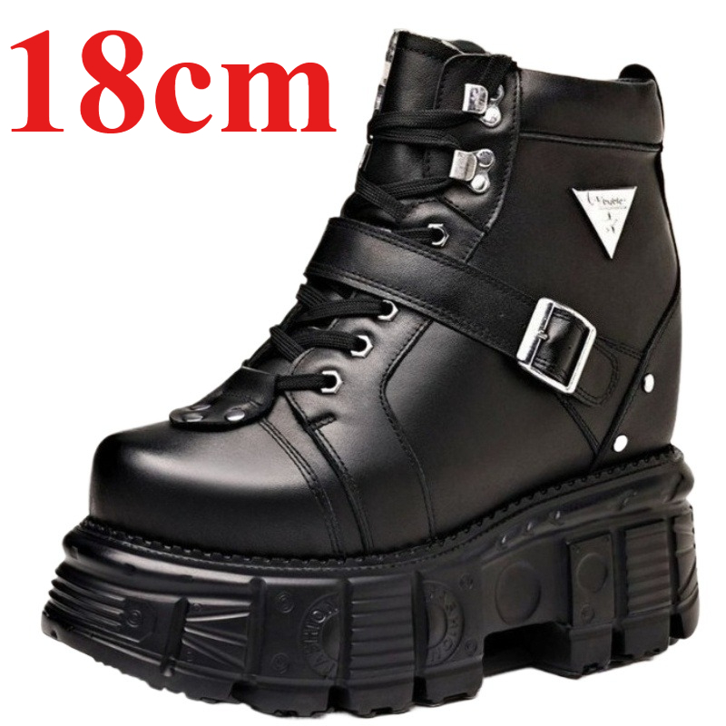 Genuine Leather Motorcycle Boo - огляд і ціна Men Shoes High