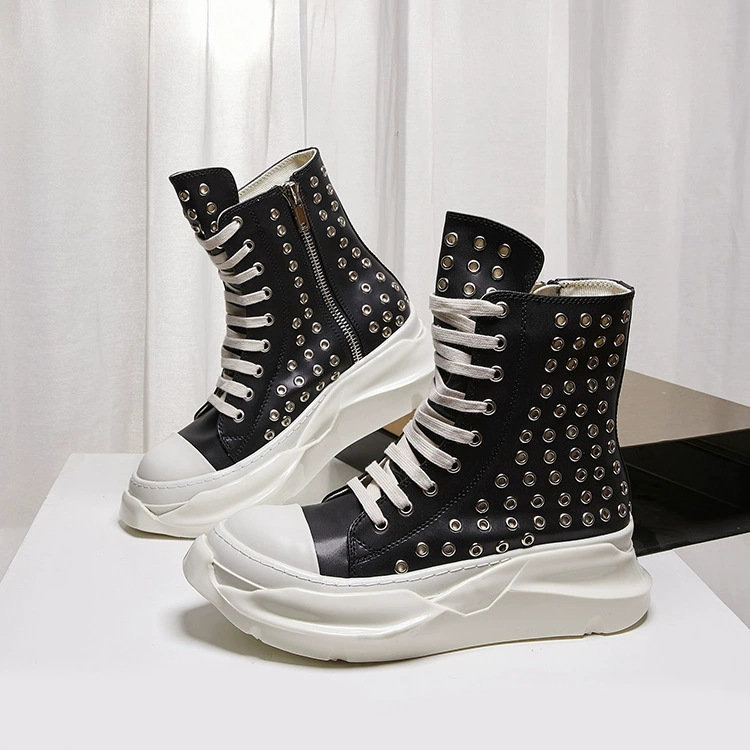Vintage Men Shoes High-TOP Pla - огляд і ціна Men'S Shoes Zipper