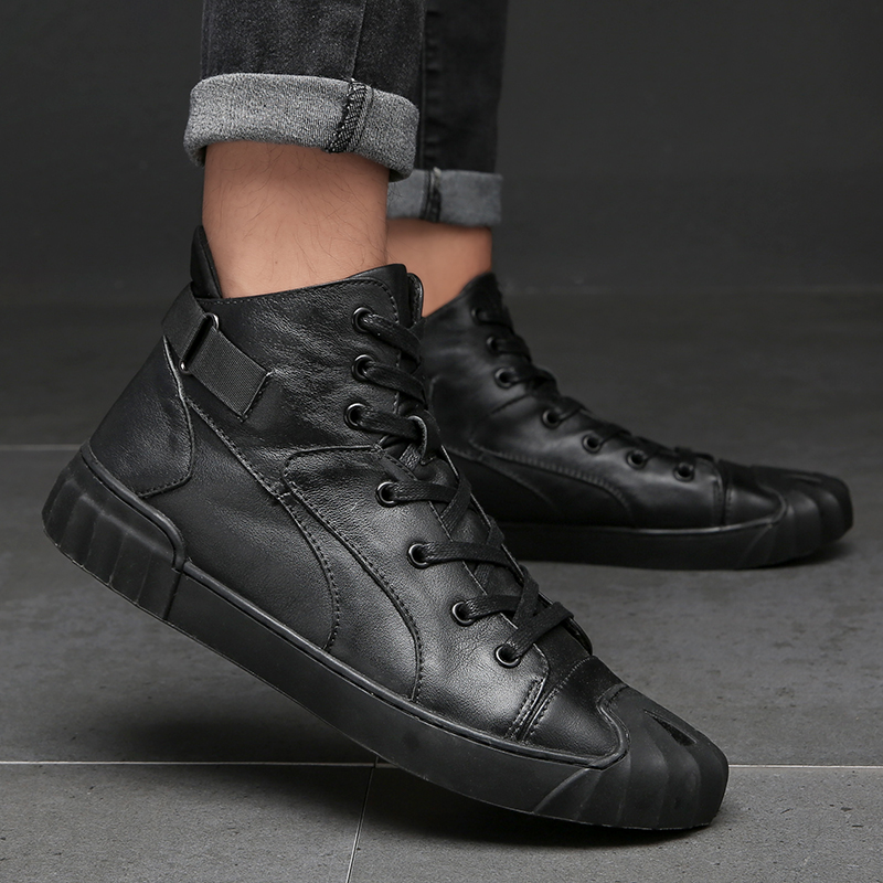 Genuine Leather Casual Short B - огляд і ціна Men'S Shoes Business Casual