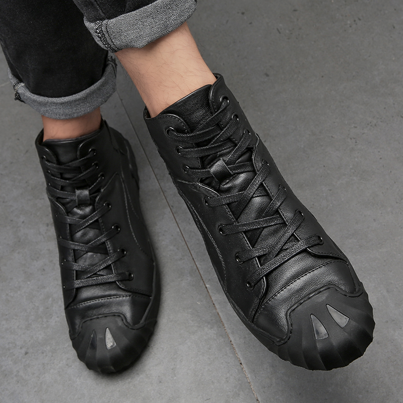 Genuine Leather Casual Short B - огляд і ціна Men'S Shoes Business Casual